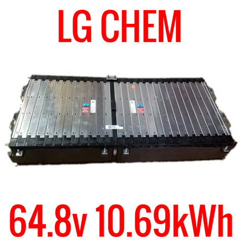Chevy OEM LG Chem 18s 64.8v 10.69kWh