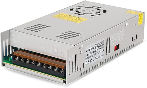 USED 24V 25A 600W Switching Power Supply