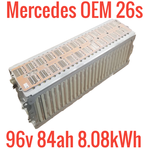 Mercedes OEM 26s 96v 84ah 8.08kWh module