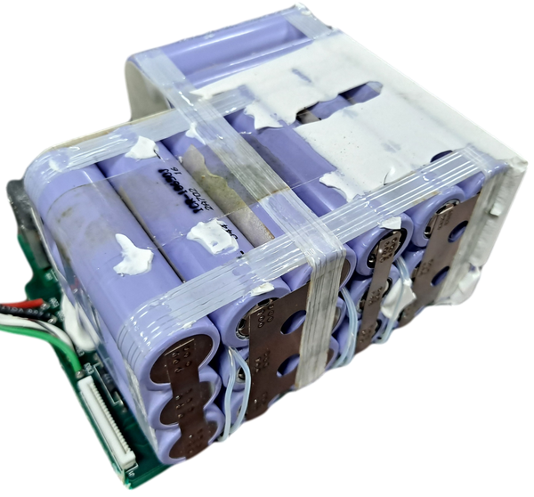 Used module with 24x 2350mah cells