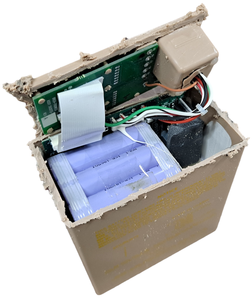 Used module with 24x 2350mah cells