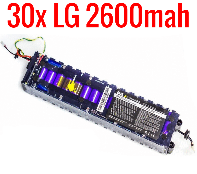 36v 7.8ah 280.8wh SCOOTER PACK WITH BMS