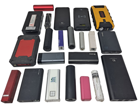 10 Pounds of Mixed Power Bank Cell Phone Chargers