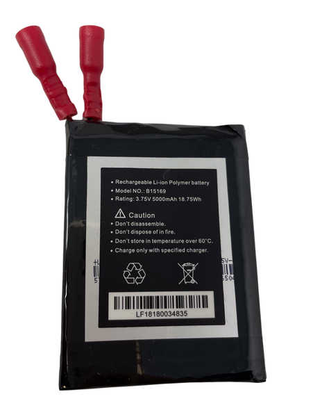 3.75V 5000mah 18.75WH CELLS W/ BMS & BULLET CONNECTOR