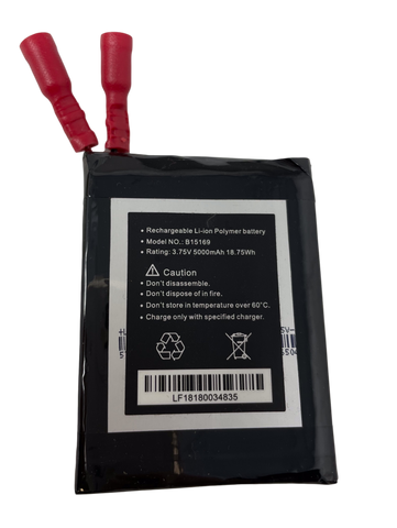 3.75V 5000mah 18.75WH CELLS W/ BMS & BULLET CONNECTOR