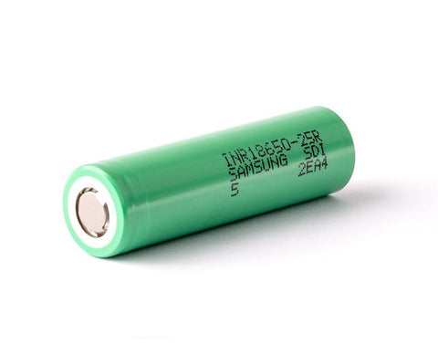 Samsung INR18650-25R 2500mah 20a TESTED