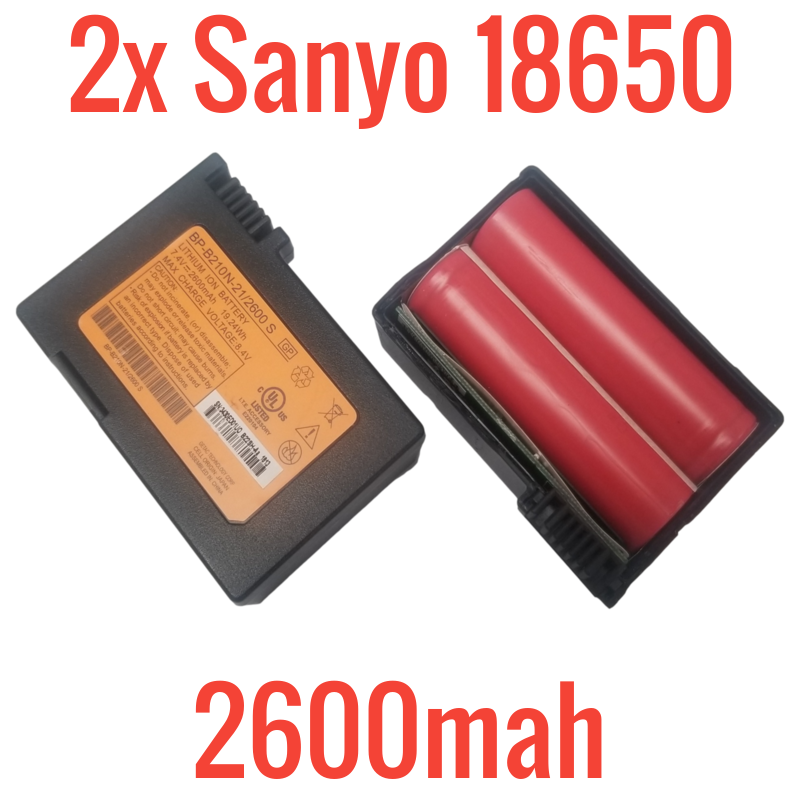 Modem Battery with 2x Sanyo 2600mah 18650 cells BP-B210N-21