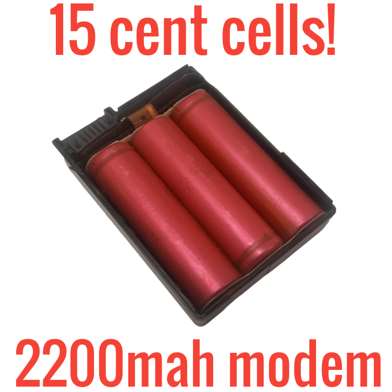 Sanyo Crappy Modem packs