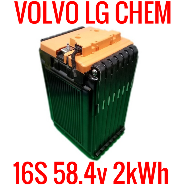 VOLVO MODULE 16S 60v 34ah 2kWh LG CHEM -Shelf A2