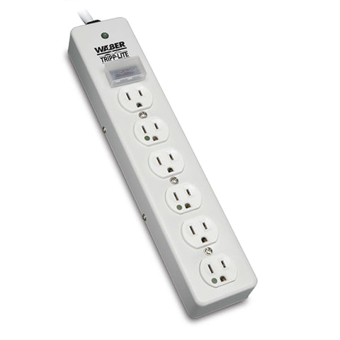 Tripp-Lite SPS606HGRA Hospital Grade Surge Protector