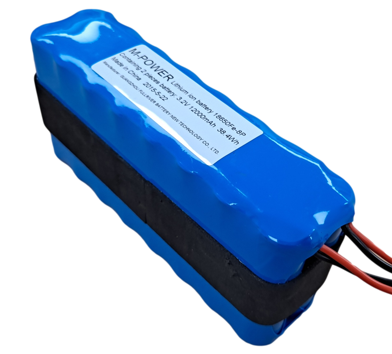 8x 3.2v 1500mah Lifepo4 cell modules 12,000mah - 1 bad row