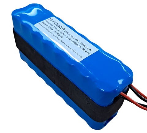 8x 3.2v 1500mah Lifepo4 cell modules 12,000mah - 1 bad row