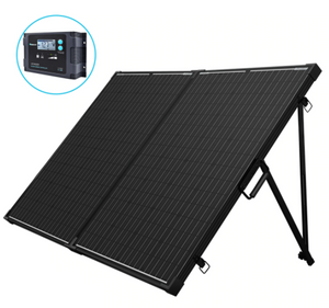 200 Watt 12 Volt Monocrystalline Foldable Solar Suitcase